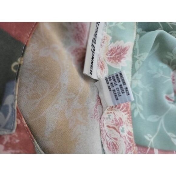 Vintage Alfred Dunner Pastel Floral Top - Picture 5 of 7